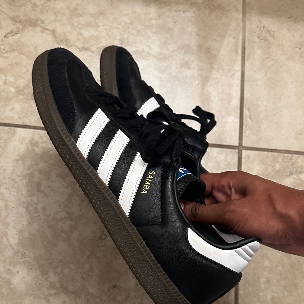 Adidas Samba Classic Black White Sneakers - Picture 6 of 8